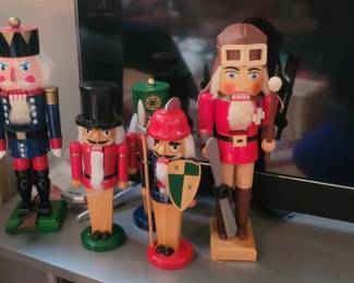 Assortment of Nutcrackers, Pilot Themed Nutcracker