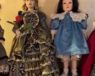 Camelot Porcelain Doll, Effanbee Gallery Collection One World Series Lauren Ann Porcelain Doll