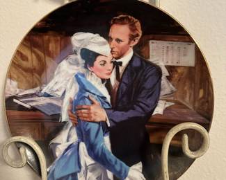 Gone with the Wind "A Question Of Honor" Collector's Plate