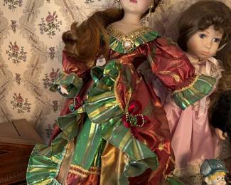 Camelot Collectible "Lady Amber" Porcelain 20" Doll