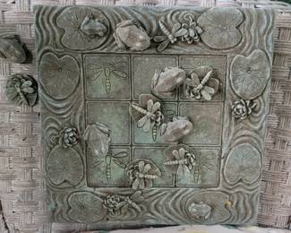 Frog & Dragonfly Tic Tac Toe Board