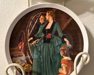 1984 Norman Rockwell "Mother's Day" Collector's Plate