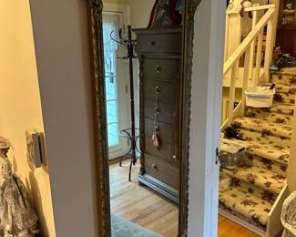 Full Length Gold Resin Mirror