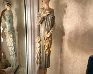 Seymour Mann Art Deco 1920's Elegant Lady Figurine
