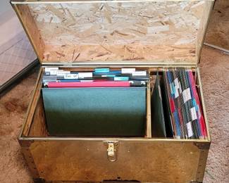 Brass Storage Trunk