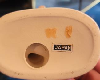 1950's Ceramic Boy with Scottie Dog Figurine - Made in Japan