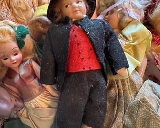 1930's Ronnaug Petterssen Painted Cloth Boy Doll