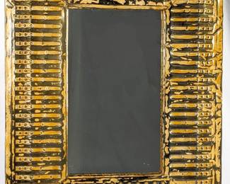 #156 • Wall Mirror with Reclaimed Steel Frame, Made in India
LUX.BID