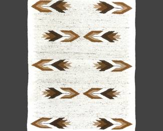 #120 • Hand Woven Southwestern Wool Rug / Wall Hanging
LUX.BID