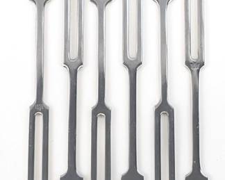 #90 • Set of 6 Dansk Designs Jens Quistgaard Kobenstyle Fondue Forks
LUX.BID