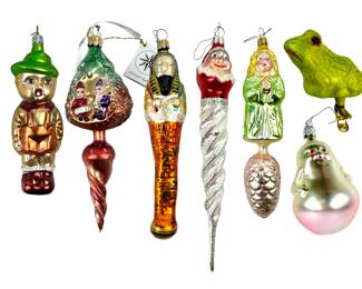 #19 • Collection of Vintage Christmas Ornaments - Christopher Radko & Others
LUX.BID