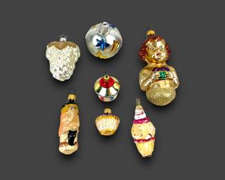 #32 • Inge-Glas & More - 7 Vintage Glass Ornaments
LUX.BID
