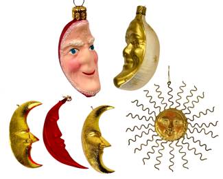 #10 • 6 Vintage Ornaments- RADKO & More
LUX.BID