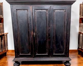 #134 • Antique Asian-Style Farmhouse Cabinet with Shelves
LUX.BID