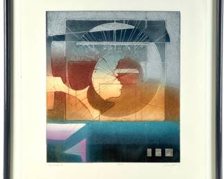 #177 • JB Thompson: “Daybreak II” Signed Multi-Media Etching
LUX.BID