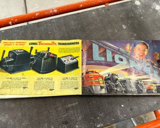 1952 Lionel catalogue