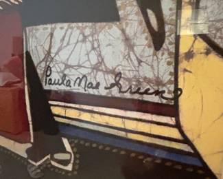 signed art by Paula Mae Green