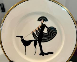 Erte plate (vintage Franklin Mint)