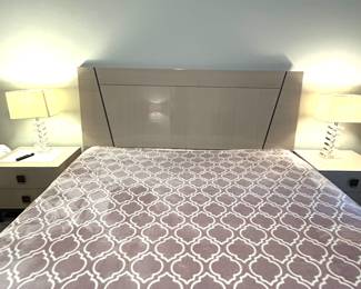 Alf Italia (Mont Blanc style) king bedroom set with dresser & 2 night stands