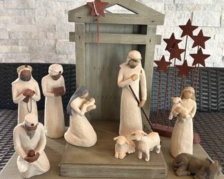 Willow Tree nativity scene