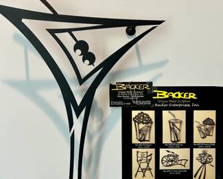 Dan Backer metal sculpture