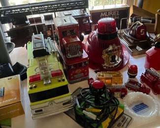 Fireman Items and Froggers Game