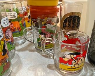 Garfield Glass Mugs