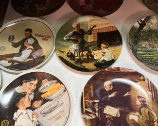 Norman Rockwell Plates