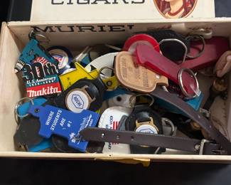 Box full of key chains