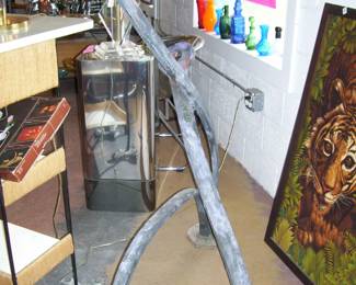 LARGE STEEL SCULPTURE