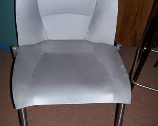 KNOLL STEEL CHAIR