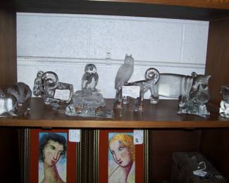GLASS/CRYSTAL ANIMALS
