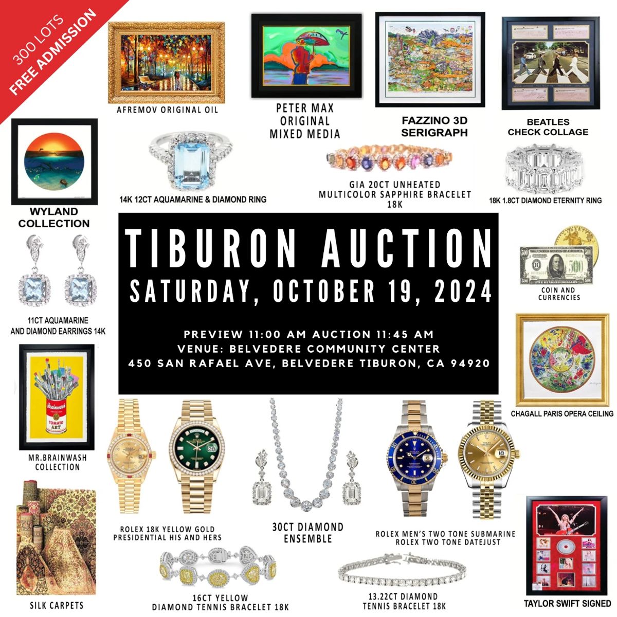 Tiburon Auction