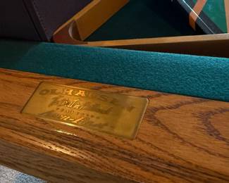 Olhausen pool table
