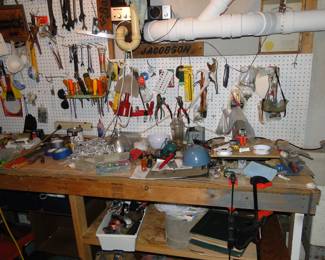 More and more bits and pieces of tools as well