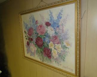 Another original painting done by the Estate