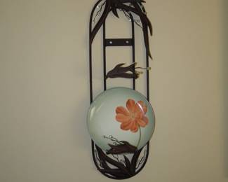 Plate holder with one plate