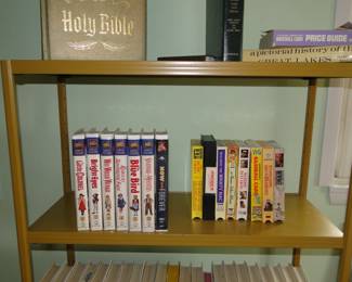 Lots and lots and lots of Shirley Temple VCR's