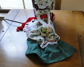 Christmas craft doll