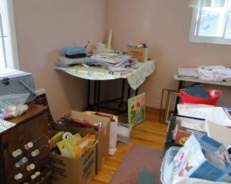 3 more pictures to go of art supplies, and scrapbooking items, for fill a bag for $12