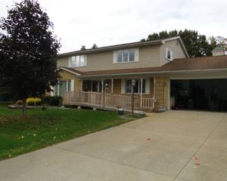 The ramp on the front of this home is ADA compliant, along with a few other ramps in the home that are also going to be ADA compliant, and for sale as well