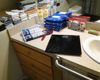 Lots of unopened personal care products