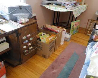 4 more pictures of scrapbooking and art supplies