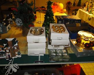 Glass bulb decorations as well