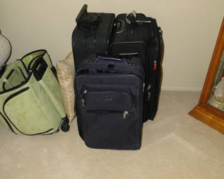 Suitcase's rolling ones, and overhead compartment ones too