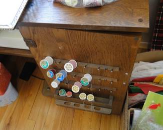 Thread for said sewing kit