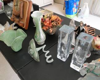 Very nice glass pieces as well