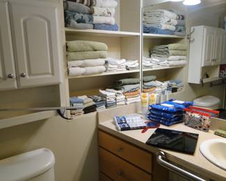 Clean, neat and folded towels