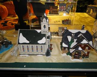 The detail on these Department 56 houses is incredible