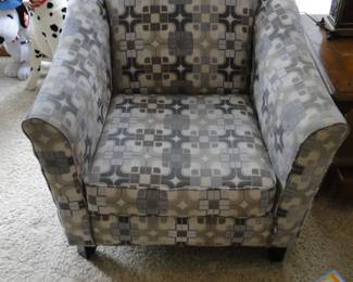 Comfortable club style chair, we have a pair